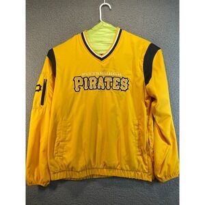 Pittsburgh Pirates MLB Baseball Jersey Men's Size L Yellow and Black